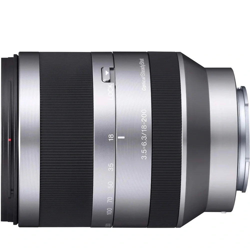 Sony 18-200mm f/3.5-6.3 OSS Lens, EF Mount, Sony Alpha SEL18200 Free Shipping!